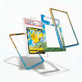 Pikachu V 020-028 25th Anniversary Collection Pokemon Cards Custom Art Display Cases - PSA Slab Case - Detail View