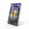 Pikachu V TG16 Trainer Gallery Lost Origin Extended Art Display Cases - Magnetic Case - Side View