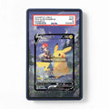 Pikachu V TG16 Trainer Gallery Lost Origin Extended Art Display Cases - PSA Slab Case - Front View