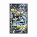 Pikachu & Zekrom GX SM168 Promo Extended Art Display Cases - Screws Case - Front View