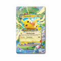 Pikachu ex 053-128 Double Rare 30th Anniversary Pokemon Cards Custom Art Display Cases - Magnetic Case - Front View