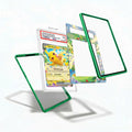 Pikachu ex 053-128 Double Rare 30th Anniversary Pokemon Cards Custom Art Display Cases - PSA Slab Case - Detail View