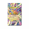 Pikachu ex 054-128 Double Rare 30th Anniversary Pokemon Cards Custom Art Display Cases - Magnetic Case - Front View