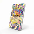 Pikachu ex 054-128 Double Rare 30th Anniversary Pokemon Cards Custom Art Display Cases - Magnetic Case - Side View