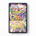 Pikachu ex 054-128 Double Rare 30th Anniversary Pokemon Cards Custom Art Display Cases - PSA Slab Case - Front View