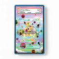 Pikachu ex 107 Promo MEP 30th Anniversary Extended Art Display Cases - PSA Slab Case - Front View