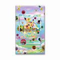 Pikachu ex 107 Promo MEP 30th Anniversary Extended Art Display Cases - Screws Case - Front View