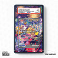 Pikachu ex 150-128 Special Illustration Rare 30th Anniversary Pokemon Cards Custom Art Display Cases - PSA Slab Case - Front View