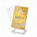 Pikachu ex 179-131 Gold Hyper Extended Art Display Cases - Magnetic Case - Detail View