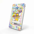 Pikachu ex 219-191 Scarlet & Violet Extended Art Display Cases - Magnetic Case - Side View