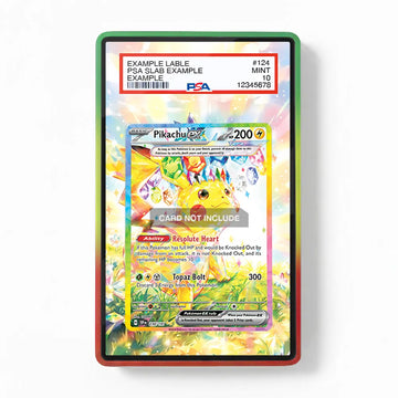 Pikachu ex 238-191 SIR SAR Surging Sparks Extended Art Display Cases - PSA Graded Guard Case - Front View