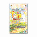 Pikachu ex 238-191 SIR SAR Surging Sparks Extended Art Display Cases - Screws Case - Front View