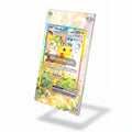 Pikachu ex 238-191 SIR SAR Surging Sparks Extended Art Display Cases - Screws Case - Side View