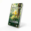 Pikachu ex SAR SIR Ascended Heroes1 Extended Art Display Cases - Magnetic Case - Side View