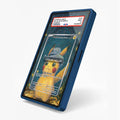 Pikachu with Grey Felt Hat SVP 085 Black Star Promo Extended Art Display Cases - PSA Slab Case - Side View