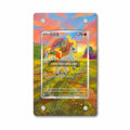 Ponyta 0107-07 Gem Pack 4 Chinese Exclusive Extended Art Display Cases - Magnetic Case - Front View