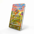 Ponyta 0107-07 Gem Pack 4 Chinese Exclusive Extended Art Display Cases - Magnetic Case - Side View