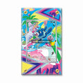 Popplio 021-30th-P Promo 30th Anniversary Pokemon Cards Custom Art Display Cases - Screws Case - Front View