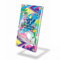 Popplio 021-30th-P Promo 30th Anniversary Pokemon Cards Custom Art Display Cases - Screws Case - Side View