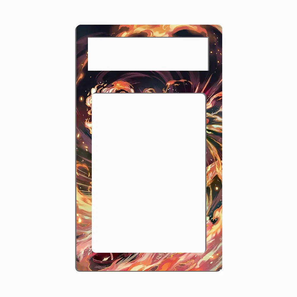 Portgas.D.Ace OP07-053 Special Extended Art Display Cases - PSA Metal Art Only - Front View