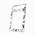 Portgas.D.Ace ST22-010 Starter Deck 22 Extended Art Display Cases - PSA Metal Art Only - Side View