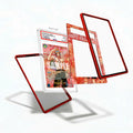 Portgas D. Ace OP13-119 Red Manga OP13-Carrying On His Will Extended Art Display Cases - PSA Slab Case - Detail View