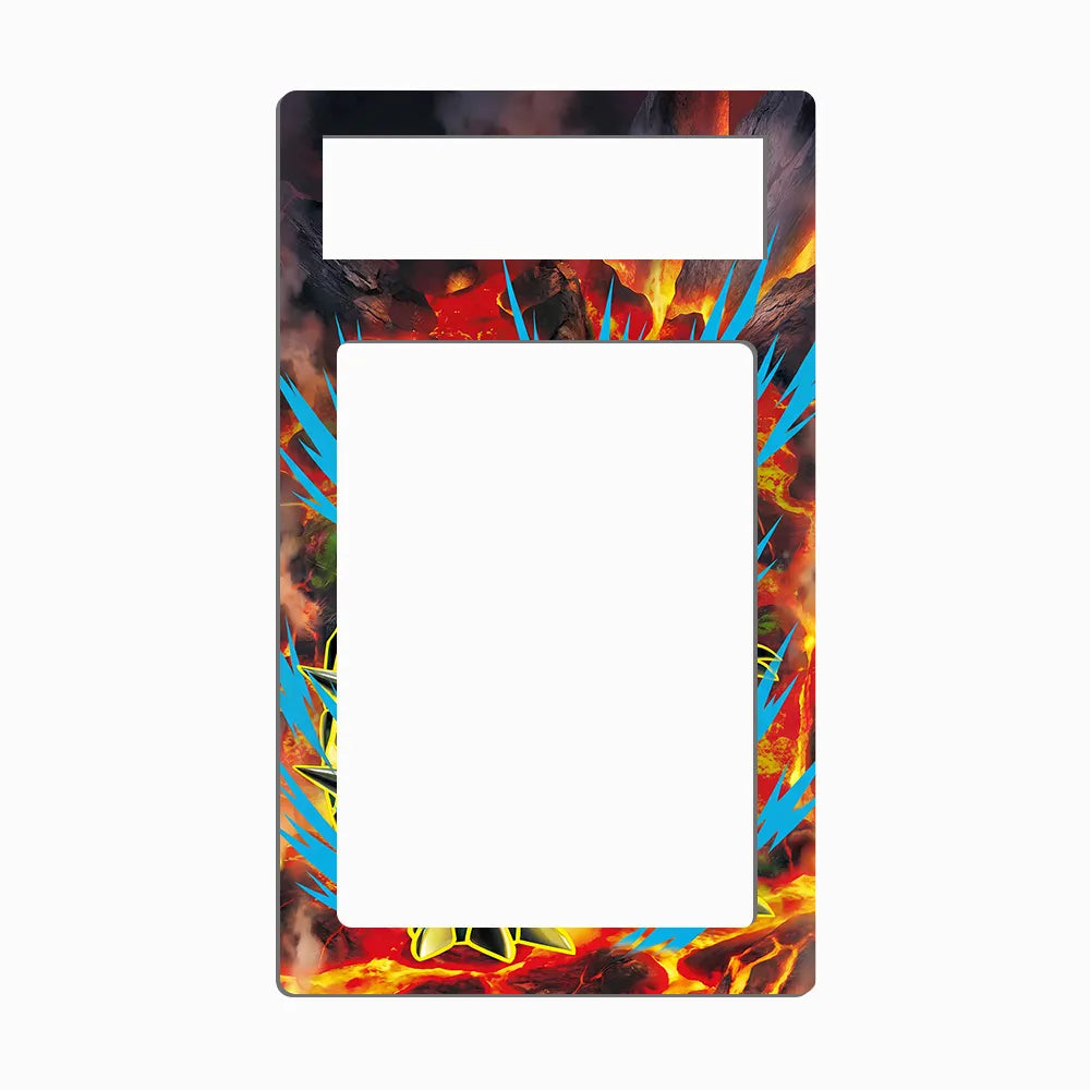 Primal Groudon EX 097-098 Roaring Skies Extended Art Display Cases - PSA Metal Art Only - Front View