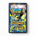 Primal Kyogre EX 096-098 Ancient Origins Extended Art Display Cases - PSA Slab Case - Front View