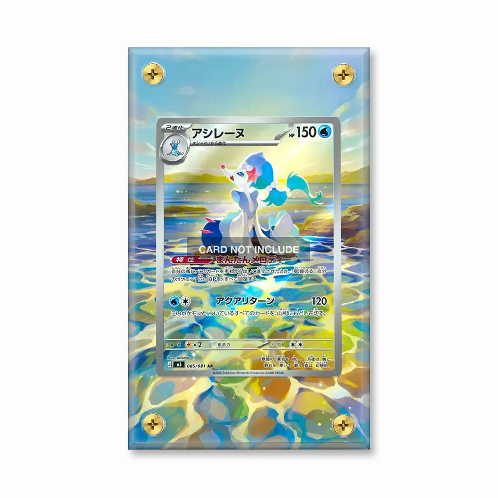 Primarina 085-081 AR M5 Extended Art Display Cases - Screws Case - Front View