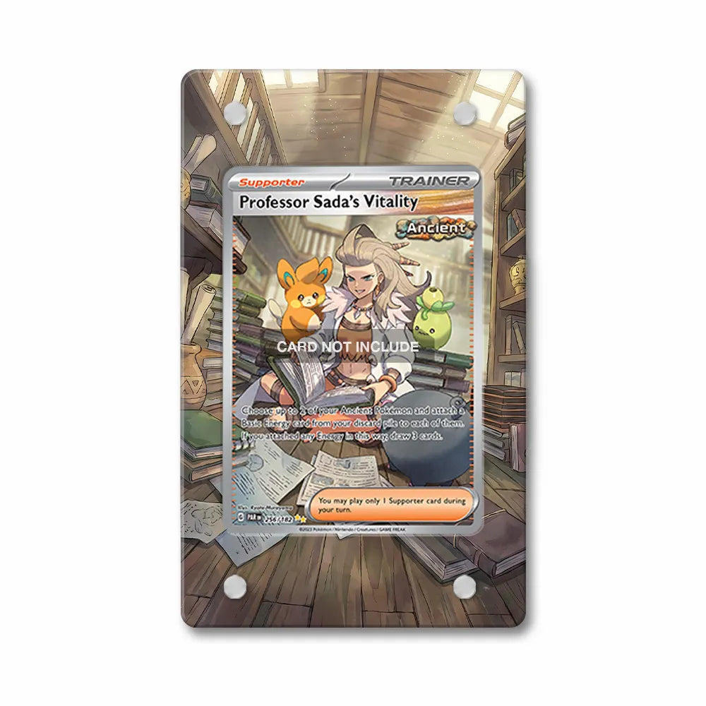 Professor Sada's Vitality 256-182 SIR SAR Paradox Rift Extended Art Display Cases - PSA Slab Case - Front View