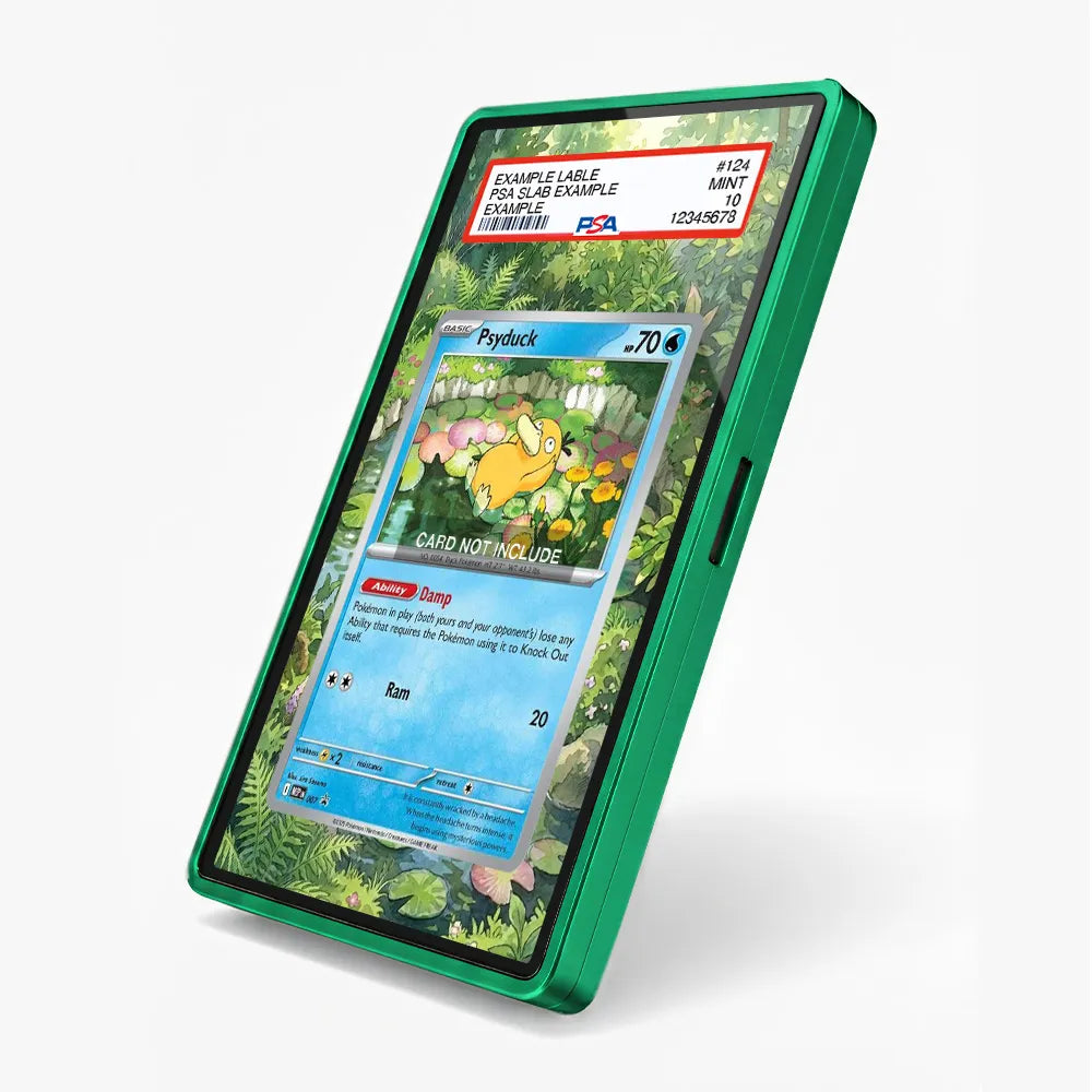 Psyduck 007-025 Sword & Shield Extended Art Display Cases - PSA Slab Case - Side View