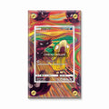 Psyduck 286 SM-P Munch Scream Promo JP Extended Art Display Cases - Screws Case - Front View
