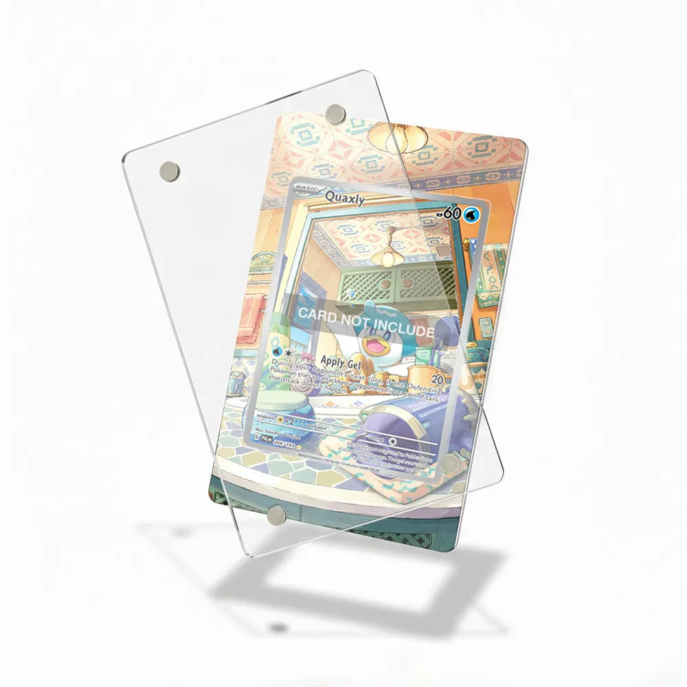 Quaxly 206-193 IR AR Paldea Evolved Extended Art Display Cases - Magnetic Case - Detail View
