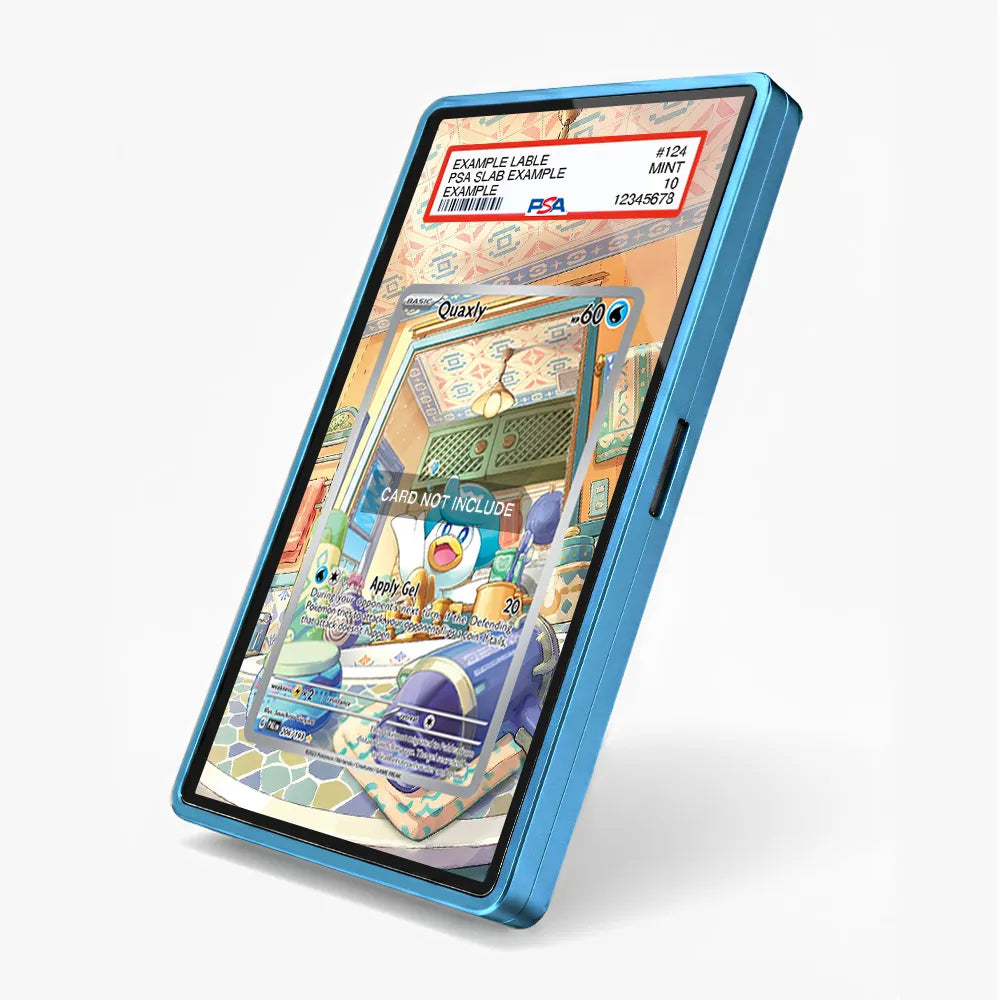 Quaxly 206-193 IR AR Paldea Evolved Extended Art Display Cases - PSA Slab Case - Side View