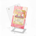 Raichu 026-SM-P Japanese Promo Pokemon Cards Custom Art Display Cases - Magnetic Case - Detail View