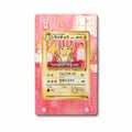 Raichu 026-SM-P Japanese Promo Pokemon Cards Custom Art Display Cases - Magnetic Case - Front View