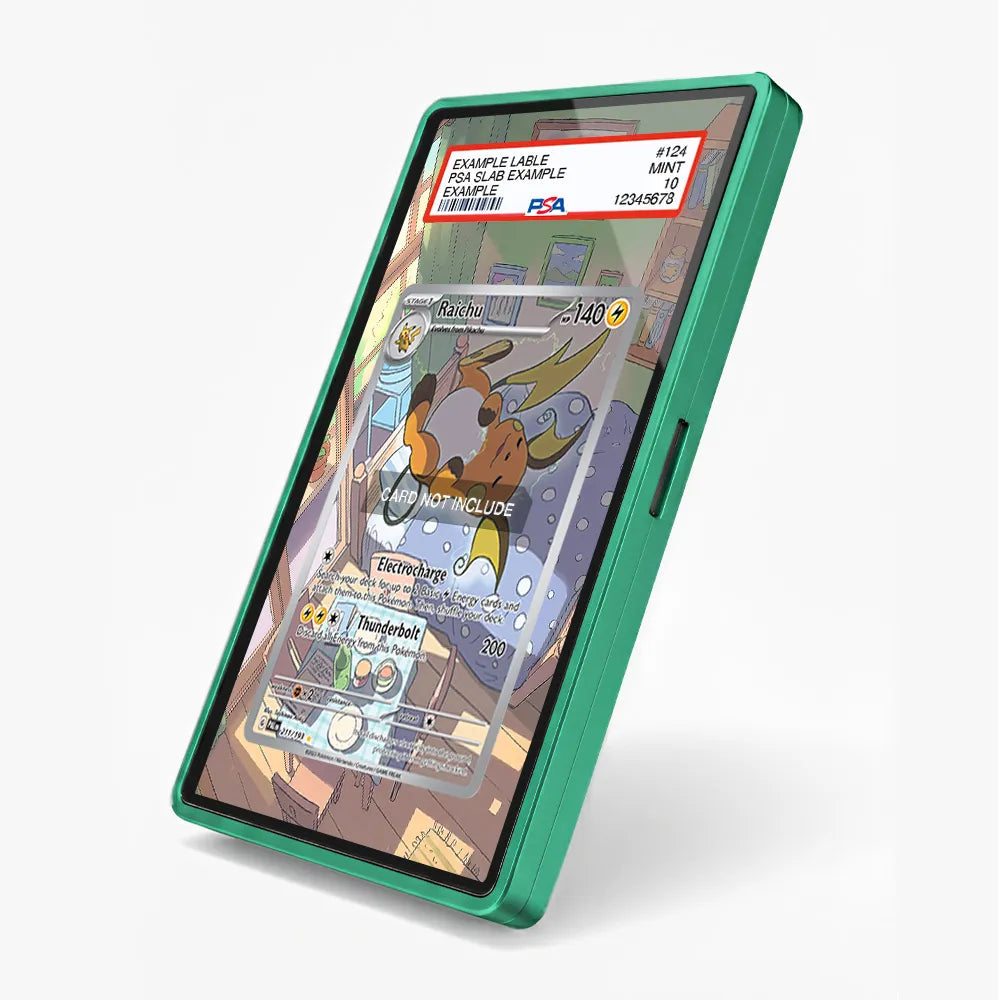 Raichu 211-193 IR AR Paldea Evolved Extended Art Display Cases - PSA Slab Case - Side View
