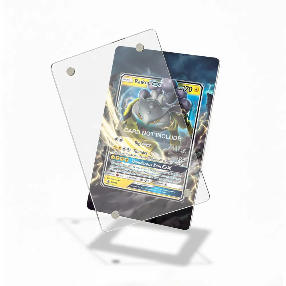 Raikou GX SM121 Promo SM Promos Extended Art Display Cases - Magnetic Case - Detail View