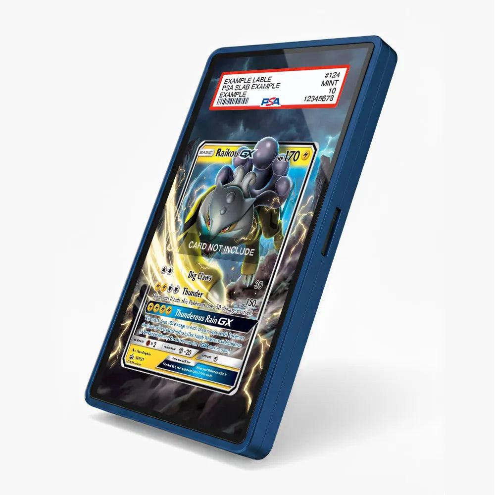 Raikou GX SM121 Promo SM Promos Extended Art Display Cases - PSA Slab Case - Side View