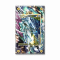 Raikou & Suicune LEGEND 068-080 Reviving Legends Pokemon Cards Custom Art Display Cases - Screws Case - Front View