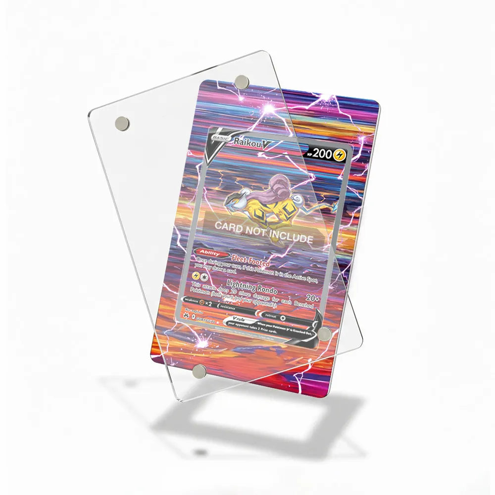 Raikou V GG41 SAR SIR Crown Zenith Extended Art Display Cases - Magnetic Case - Detail View