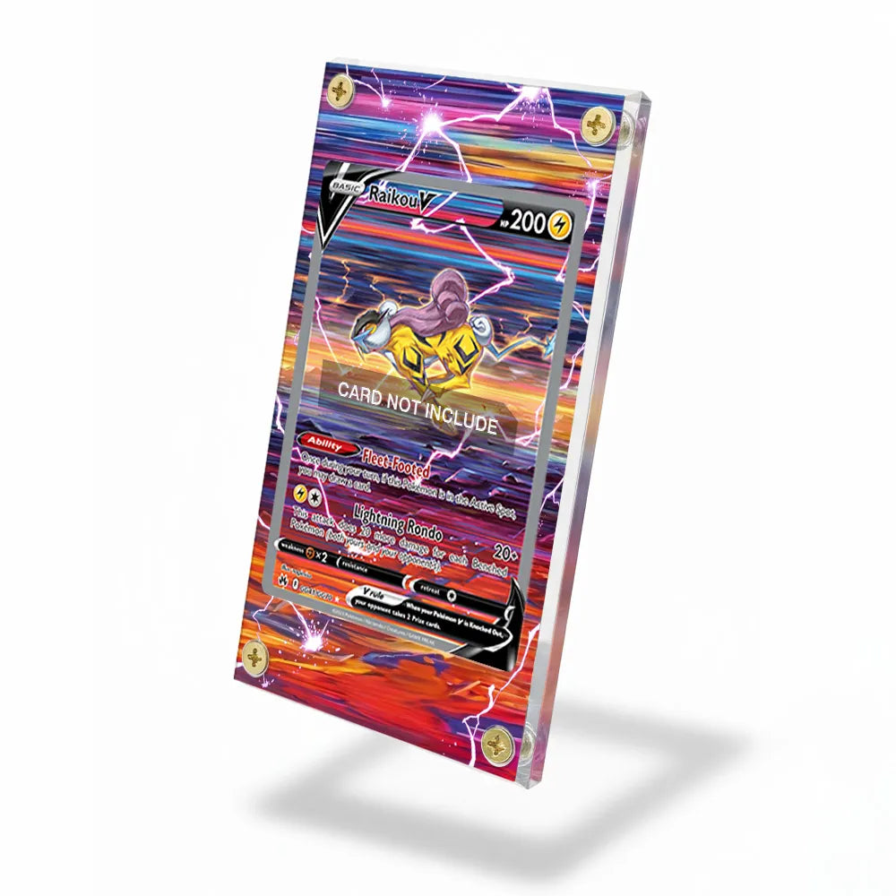 Raikou V GG41 SAR SIR Crown Zenith Extended Art Display Cases - Screws Case - Side View