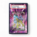 Raikou ex 092-076 SR Storm Emeralda Delta Reign Pokemon Cards Custom Art Display Cases - PSA Slab Case - Front View