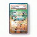 Ralts 211-198 IR AR Scarlet & Violet Base Set Extended Art Display Cases - PSA Slab Case - Front View