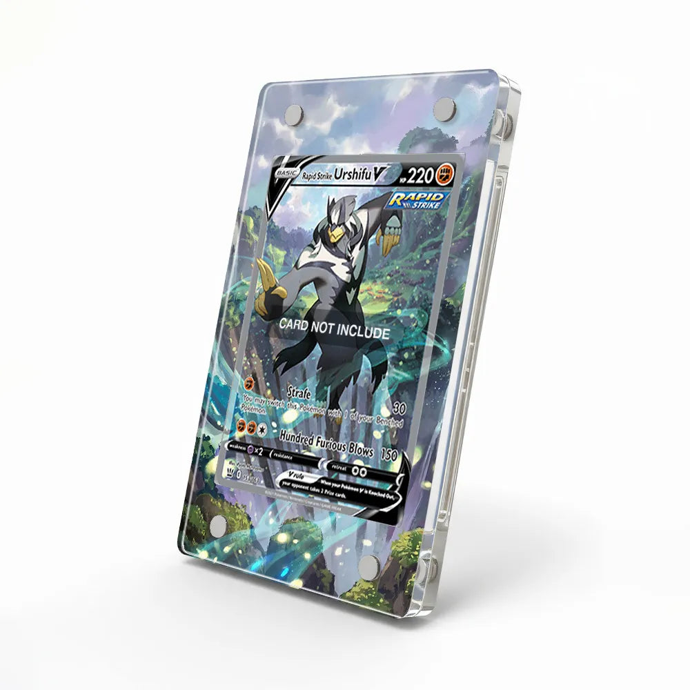Rapid Strike Urshifu V 153-163 SIR SAR Extended Art Display Cases - Magnetic Case - Side View