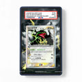 Rayquaza 043-086 Emerald Pokemon Cards Custom Art Display Cases - PSA Slab Case - Front View