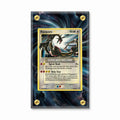 Rayquaza 107-107 Gold Star EX Deoxys Extended Art Display Cases - Screws Case - Front View