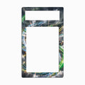 Rayquaza EX 005-018 XY Black Star Promos Pokemon Cards Custom Art Display Cases - PSA Metal Art Only - Front View