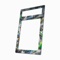 Rayquaza EX 005-018 XY Black Star Promos Extended Art Display Cases - PSA Metal Art Only - Side View