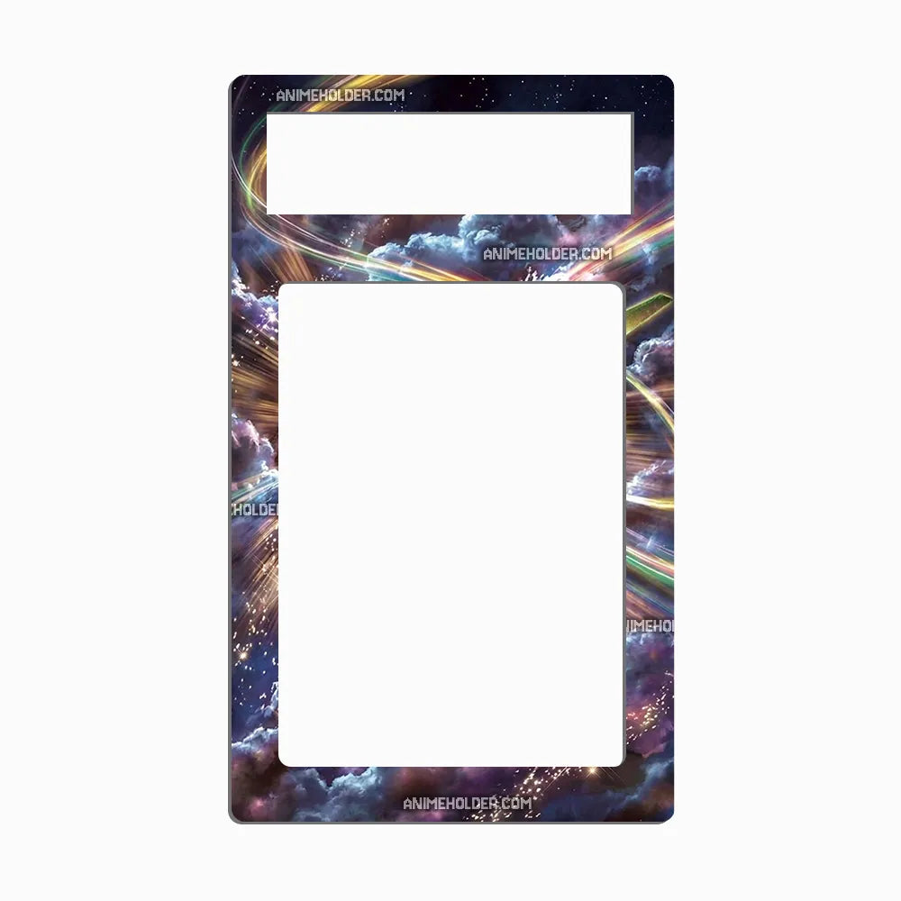 Rayquaza EX 034-036 EX Deoxys Pokemon Cards Custom Art Display Cases - PSA Metal Art Only - Front View